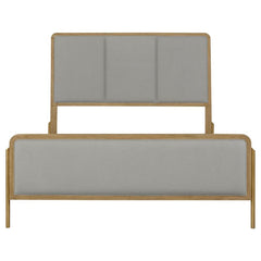 Arini 4-piece Eastern King Bedroom Set Sand Wash and Grey - 224301KE-S4