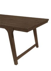 Reynolds Rectangular Dining Table Brown Oak - 107591