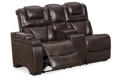 Warnerton Left-Arm Facing Power Reclining Loveseat with Console - 7540737