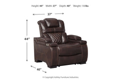 Warnerton Power Recliner - 7540713
