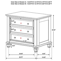 Sandy Beach 5-piece Queen Bedroom Set Black - 201321Q-S5