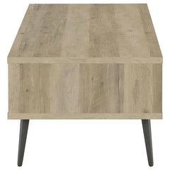 Welsh 1-drawer Engineered Wood Coffee Table Antique Pine - 701038