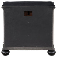 Celina 3-drawer Nightstand Black - 224762