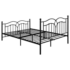 Klossen Metal Queen Open Frame Bed Black - 422763Q
