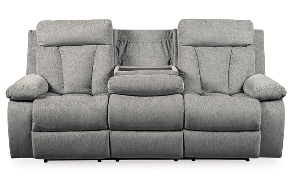 Mitchiner Reclining Sofa with Drop Down Table - 7620489