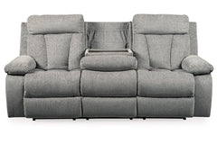 Mitchiner Reclining Sofa with Drop Down Table - 7620489