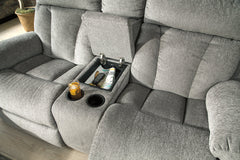 Mitchiner Reclining Loveseat with Console - 7620494