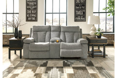 Mitchiner Reclining Loveseat with Console - 7620494
