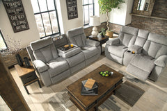 Mitchiner Reclining Loveseat with Console - 7620494