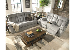 Mitchiner Reclining Loveseat with Console - 7620494