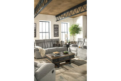 Mitchiner Reclining Sofa with Drop Down Table - 7620489