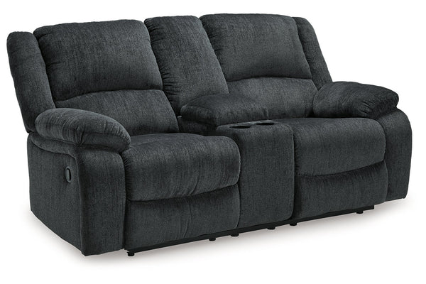 Draycoll Reclining Loveseat with Console - 7650494