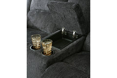 Draycoll Power Reclining Loveseat with Console - 7650496