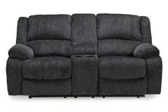 Draycoll Power Reclining Loveseat with Console - 7650496