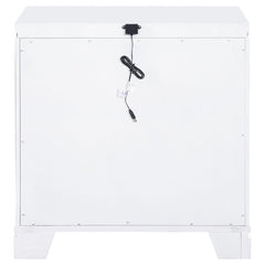 Eleanor 2-drawer Nightstand White - 223562