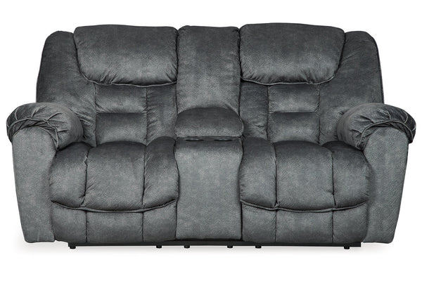 Capehorn Reclining Loveseat with Console - 7690294