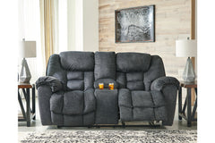 Capehorn Reclining Loveseat with Console - 7690294