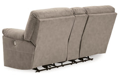 Cavalcade Power Reclining Loveseat with Console - 7760196
