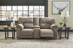 Cavalcade Power Reclining Loveseat with Console - 7760196
