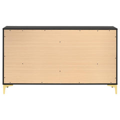 Kendall 6-drawer Dresser Black - 224453