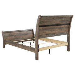 Frederick 4-piece California King Bedroom Set Weathered Oak - 222961KW-S4