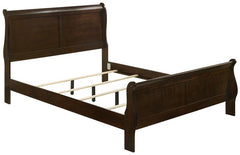 Louis Philippe 5-piece Eastern King Bedroom Set Cappuccino - 202411KE-S5