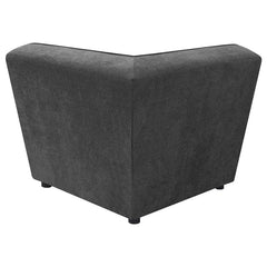 Sunny 6-piece Upholstered Modular Sectional Sofa Charcoal - 552081-SET