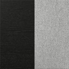 Appleton Ladder Back Dining Side Chair Black Washed and Light Grey (Set of 2) - 110282