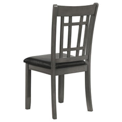 Lavon 5-piece Dining Set Medium Grey - 108211-S5