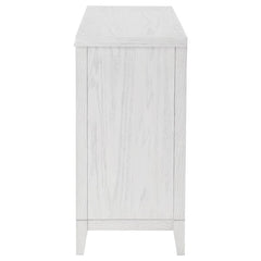 Marielle 6-drawer Bedroom Dresser Distressed White - 224843