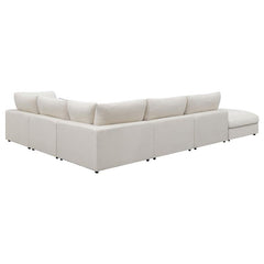 Serene 6-piece Upholstered Modular Sectional Sofa Beige - 551321-SET