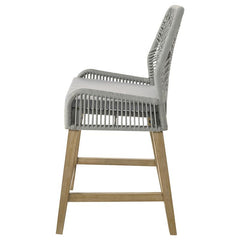 Nakia Woven Rope Back Counter Height Stools (Set of 2) - 110035