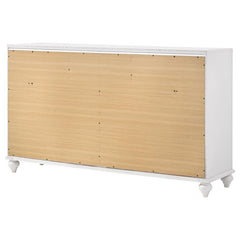 Barzini 7-drawer Dresser White - 205893