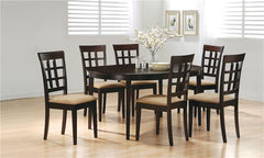 Gabriel Oval Dining Table Cappuccino - 100770