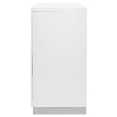 Felicity 6-drawer Dresser Glossy White - 203503