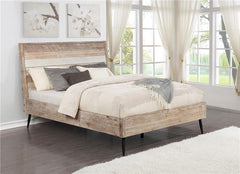 Marlow Wood Eastern King Panel Bed Rough Sawn Multi - 215761KE