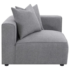 Jennifer 6-piece Upholstered Modular Sectional Grey - 551594-SET