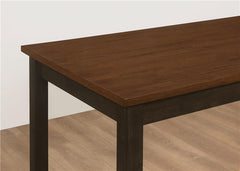 Connie 4-piece Counter Height Set Chestnut and Dark Brown - 192090