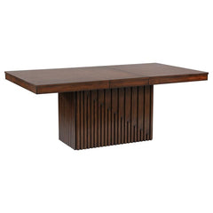 Briarwood 5-piece Rectangular Dining Set with Removable Extension Leaf Mango Oak - 182991-S5