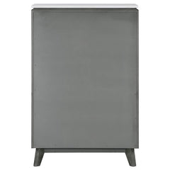 Nathan 5-drawer Bedroom Chest Grey - 224605
