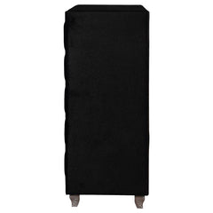 Deanna Deanna 5-drawer Rectangular Chest Black - 206105