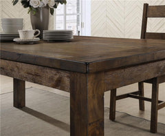 Coleman 9-piece Rectangular Dining Set Rustic Golden Brown - 107041-S9