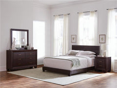 Dorian 4-piece Full Bedroom Set Dark Cocoa - 300762F-S4