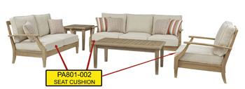 Clare View Seat Cushion - PA801-002
