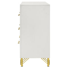 Lucia 6-drawer Dresser White - 224733
