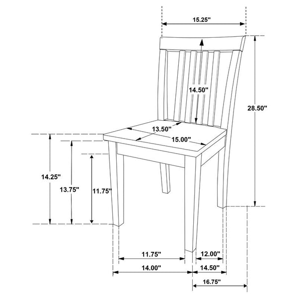 Rory 5-piece Kids Table and Chairs Set Multi Color - 460235