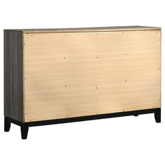 Watson 5-piece Eastern King Bedroom Set Grey Oak - 212421KE-S5