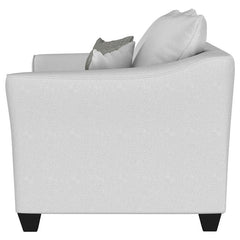 Salizar Upholstered Flared Arm Loveseat Sand - 508582
