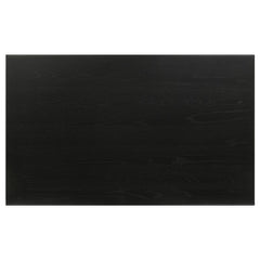 Appleton Rectangular Wood Dining Table Black Washed - 110281