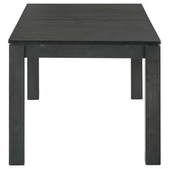 Jakob 7-piece Rectangular Dining Set Grey and Black - 115131-S7